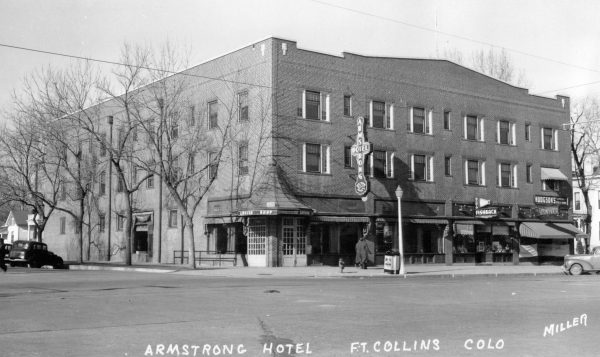 Historical photo of Armstrong Hotel