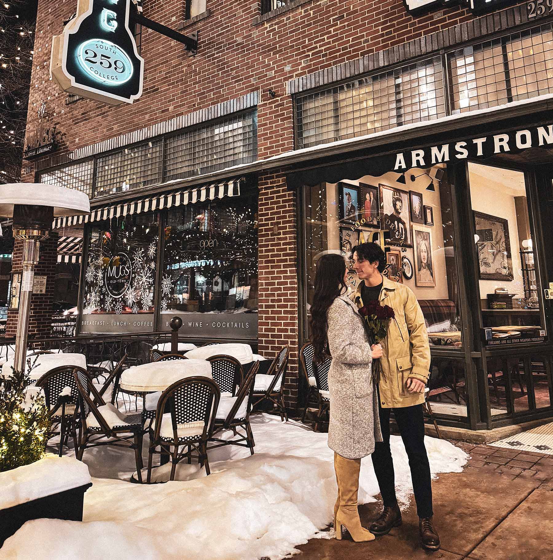 Couple at The Armstrong Hotel - Romantic Getaway To Fort Collins